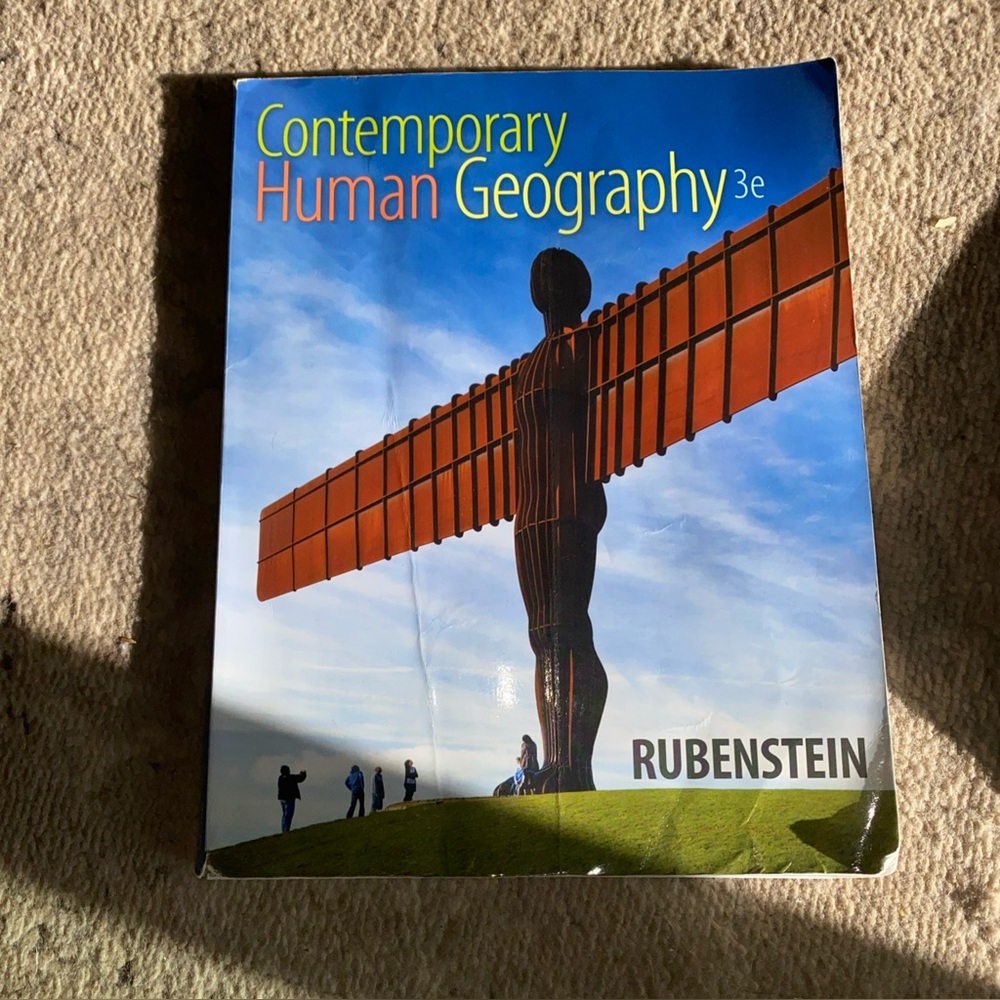 Contemporary human geography 3rd edition paperback